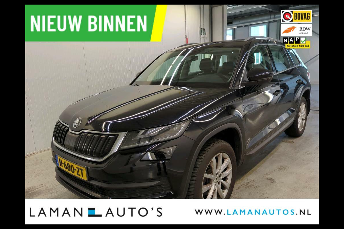 Škoda Kodiaq 1.5 TSI 150pk DSG Limited Business Edition 7P Aut. | Panorama Open dak Halfleder CarPlay Trekhaak Canton ECC Navi LED ACC 18" LM Škoda Kodiaq 1.5 TSI 150pk DSG Limited Business Edition 7P Aut. | Panorama Open dak Halfleder CarPlay Trekhaak Canton ECC Navi LED ACC 18" LM