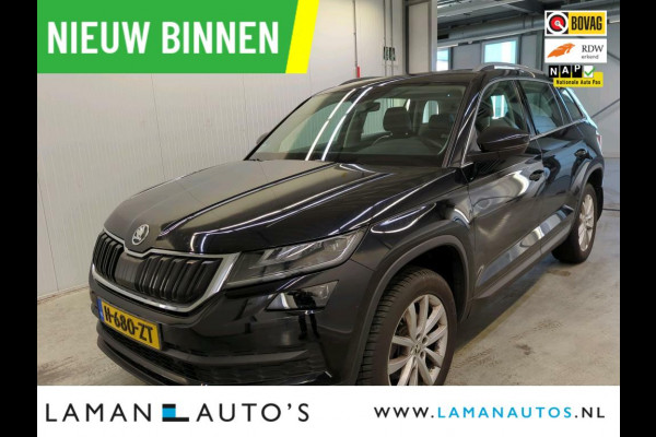Škoda Kodiaq 1.5 TSI 150pk DSG Limited Business Edition 7P Aut. | Panorama Open dak Halfleder CarPlay Trekhaak Canton ECC Navi LED ACC 18" LM