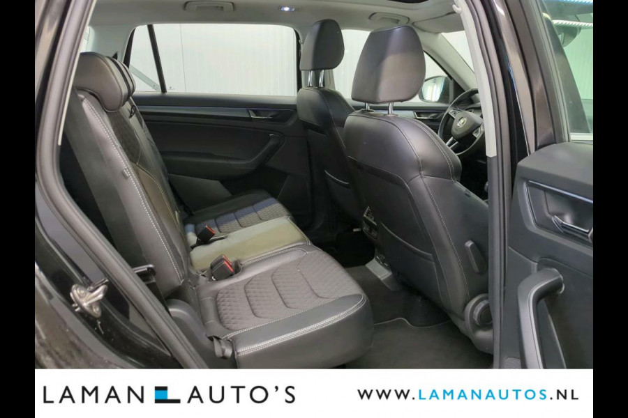 Škoda Kodiaq 1.5 TSI 150pk DSG Limited Business Edition 7P Aut. | Panorama Open dak Halfleder CarPlay Trekhaak Canton ECC Navi LED ACC 18" LM