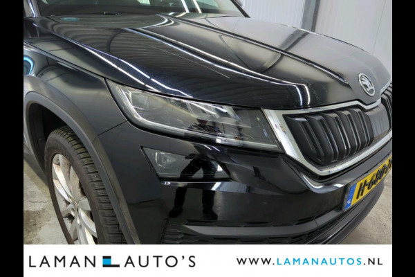 Škoda Kodiaq 1.5 TSI 150pk DSG Limited Business Edition 7P Aut. | Panorama Open dak Halfleder CarPlay Trekhaak Canton ECC Navi LED ACC 18" LM