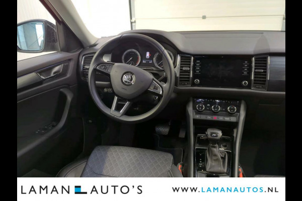 Škoda Kodiaq 1.5 TSI 150pk DSG Limited Business Edition 7P Aut. | Panorama Open dak Halfleder CarPlay Trekhaak Canton ECC Navi LED ACC 18" LM