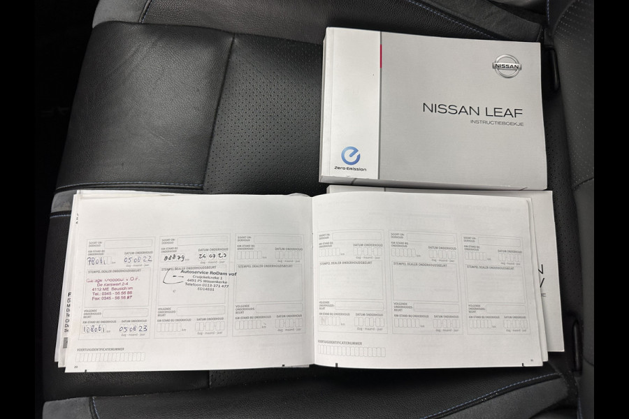 Nissan Leaf Tekna 40 kWh Aut.*1/2-LEATHER | FULL-LED | BOSE-SURROUND | ADAPTIVE-CRUISE | SURROUND-VIEW | KEYLESS | NAVI-FULLMAP | BLIS | DAB+ | ECC | PDC | COMFORT-SEATS | 17"ALU*