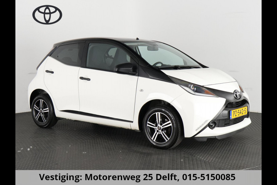 Toyota Aygo 1.0 VVT-I-X-NOW AIRCO 100% ONDERHOUDEN 5-DEURS.ELEKTRISCHE RAMEN.GARANTIE TOT 10-2027