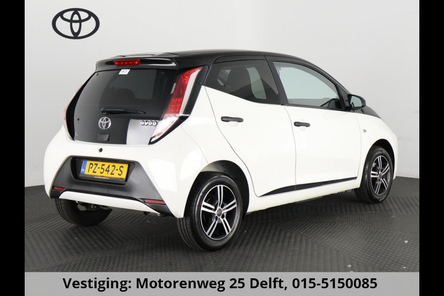 Toyota Aygo 1.0 VVT-I-X-NOW AIRCO 100% ONDERHOUDEN 5-DEURS.ELEKTRISCHE RAMEN.GARANTIE TOT 10-2027