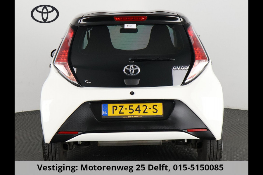 Toyota Aygo 1.0 VVT-I-X-NOW AIRCO 100% ONDERHOUDEN 5-DEURS.ELEKTRISCHE RAMEN.GARANTIE TOT 10-2027