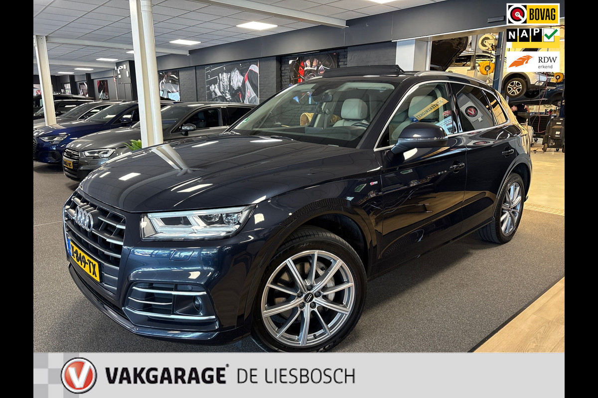 Audi Q5 55 TFSI e quattro Competition Pro Line / Leder /panorama-dak / trekhaak / luchtvering Audi Q5 55 TFSI e quattro Competition Pro Line / Leder /panorama-dak / trekhaak / luchtvering