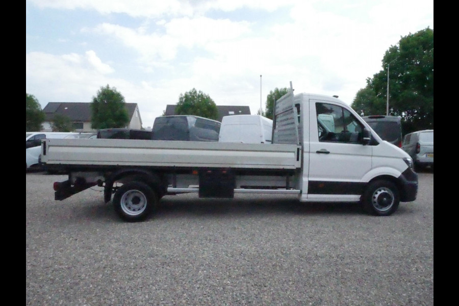 Volkswagen Crafter 2.0 TDI 120PK, L4, Dubbel lucht, Trekhaak 3.500KG, Airco, Open laadbak 425*204*40