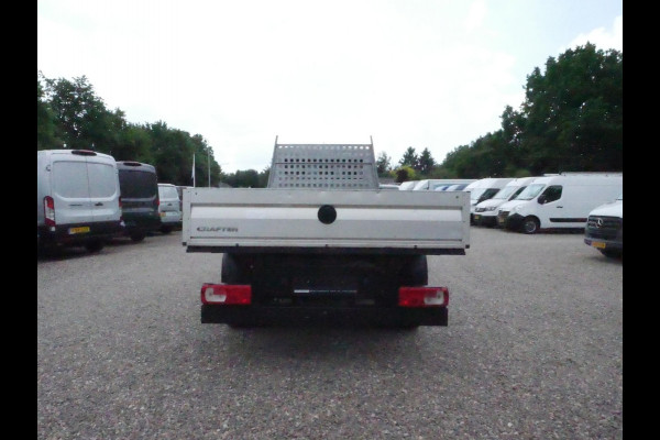 Volkswagen Crafter 2.0 TDI 120PK, L4, Dubbel lucht, Trekhaak 3.500KG, Airco, Open laadbak 425*204*40