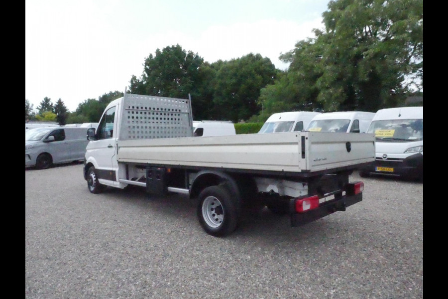 Volkswagen Crafter 2.0 TDI 120PK, L4, Dubbel lucht, Trekhaak 3.500KG, Airco, Open laadbak 425*204*40