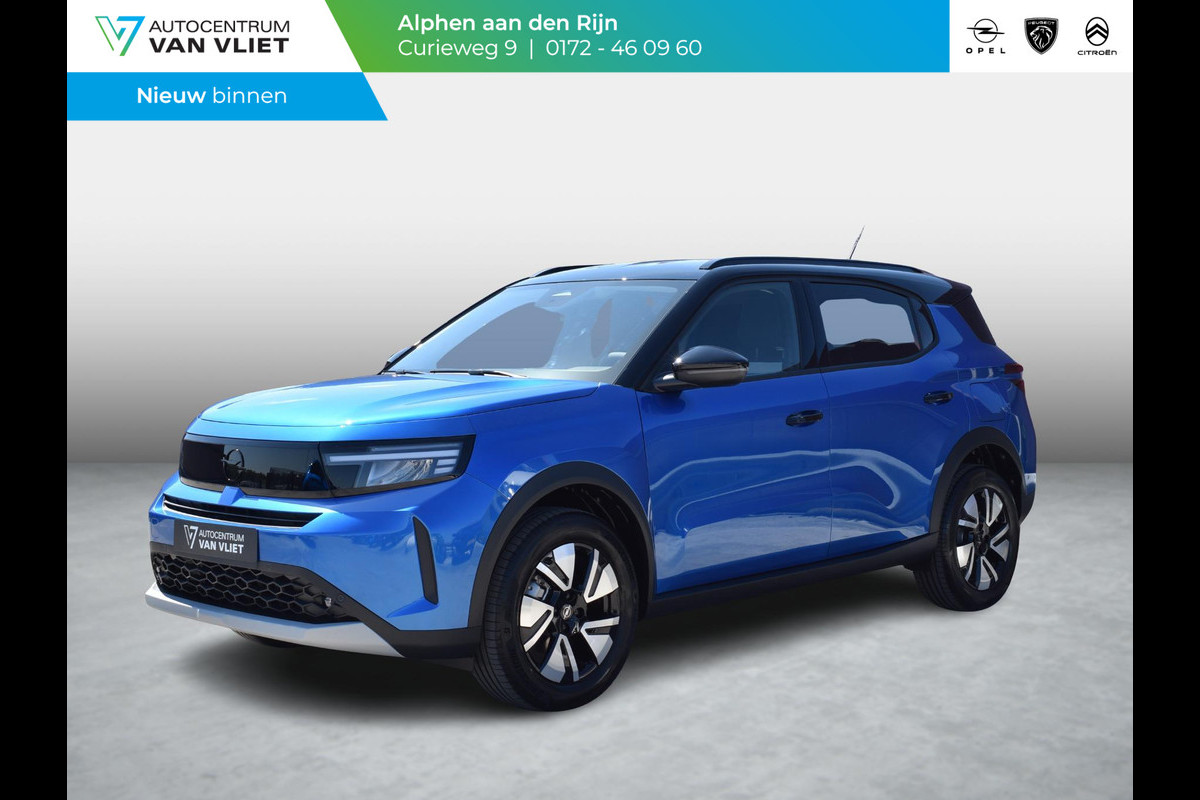 Opel Frontera Electric GS 44 kWh 3 FASE | NAVIGATIE / CARPLAY | ACHTERUITRIJCAMERA MET SENSOREN | E.C.C. | WINTERPAKKET Opel Frontera Electric GS 44 kWh 3 FASE | NAVIGATIE / CARPLAY | ACHTERUITRIJCAMERA MET SENSOREN | E.C.C. | WINTERPAKKET