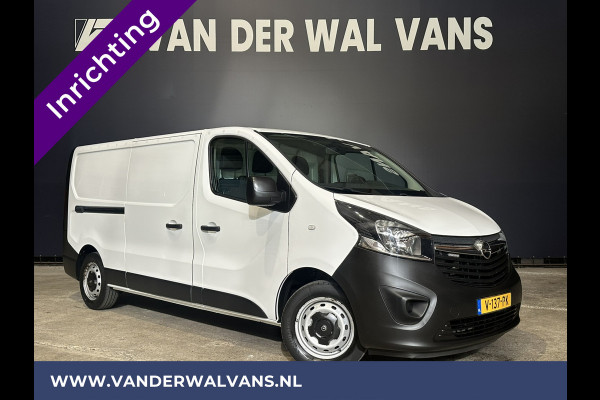 Opel Vivaro 1.6 CDTI 126pk L2H1 Inrichting Euro6 Airco | LED | Cruisecontrol | Trekhaak Parkeersensoren, Bijrijdersbank
