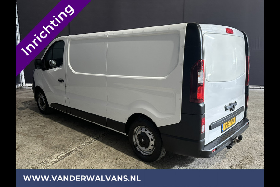 Opel Vivaro 1.6 CDTI 126pk L2H1 Inrichting Euro6 Airco | LED | Cruisecontrol | Trekhaak Parkeersensoren, Bijrijdersbank