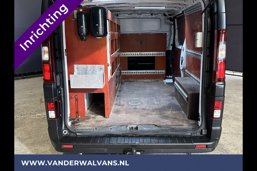 Opel Vivaro 1.6 CDTI 126pk L2H1 Inrichting Euro6 Airco | LED | Cruisecontrol | Trekhaak Parkeersensoren, Bijrijdersbank
