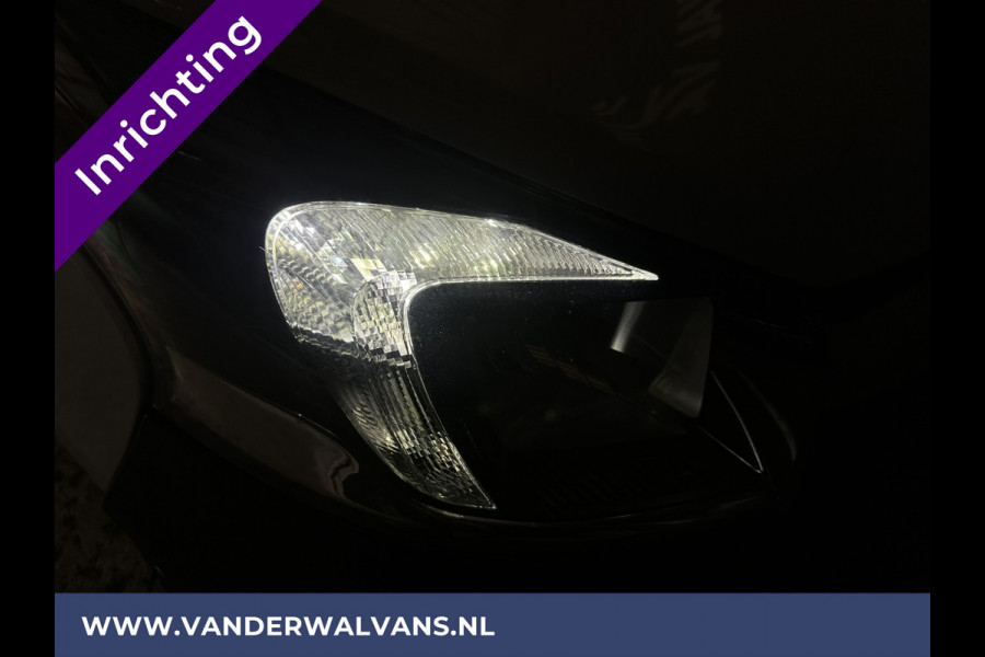 Opel Vivaro 1.6 CDTI 126pk L2H1 Inrichting Euro6 Airco | LED | Cruisecontrol | Trekhaak Parkeersensoren, Bijrijdersbank