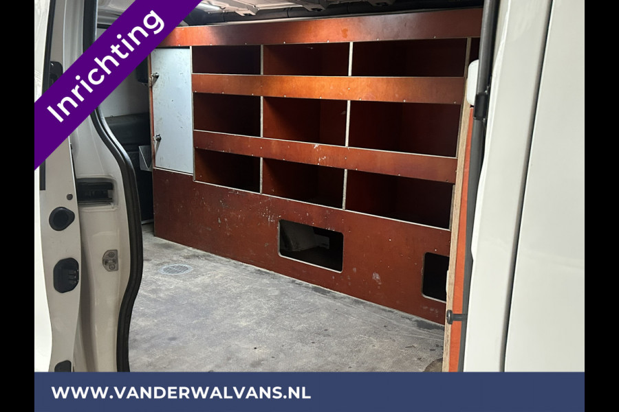Opel Vivaro 1.6 CDTI 126pk L2H1 Inrichting Euro6 Airco | LED | Cruisecontrol | Trekhaak Parkeersensoren, Bijrijdersbank
