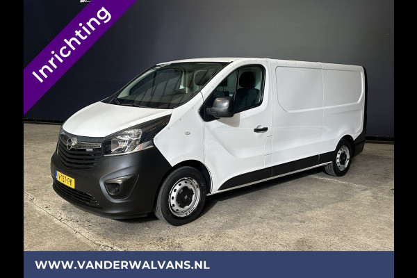 Opel Vivaro 1.6 CDTI 126pk L2H1 Inrichting Euro6 Airco | LED | Cruisecontrol | Trekhaak Parkeersensoren, Bijrijdersbank