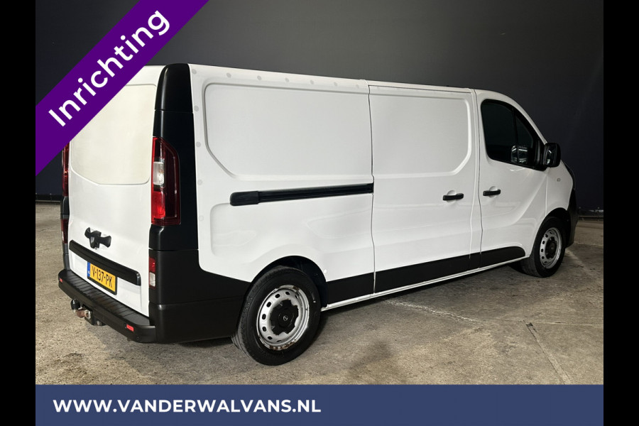 Opel Vivaro 1.6 CDTI 126pk L2H1 Inrichting Euro6 Airco | LED | Cruisecontrol | Trekhaak Parkeersensoren, Bijrijdersbank
