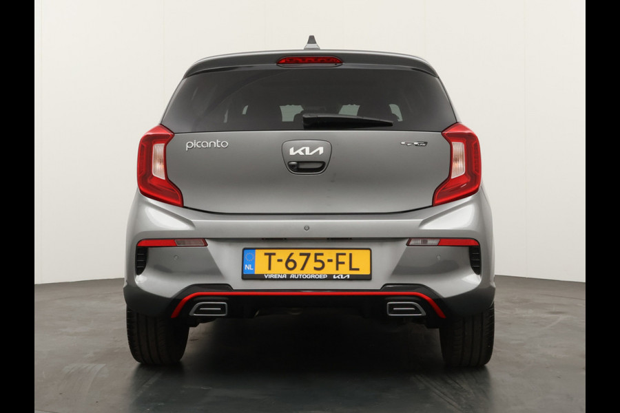 Kia Picanto 1.0 T-GDi GT-Line 5p 100PK! - Navigatie - Climate Control - Schuif/Kanteldak - Stoel/Stuur Verwarming - Leder - Fabrieksgarantie Tot 2030