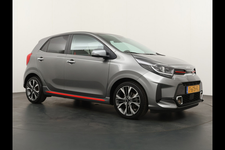 Kia Picanto 1.0 T-GDi GT-Line 5p 100PK! - Navigatie - Climate Control - Schuif/Kanteldak - Stoel/Stuur Verwarming - Leder - Fabrieksgarantie Tot 2030