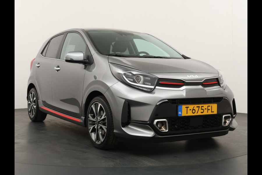 Kia Picanto 1.0 T-GDi GT-Line 5p 100PK! - Navigatie - Climate Control - Schuif/Kanteldak - Stoel/Stuur Verwarming - Leder - Fabrieksgarantie Tot 2030