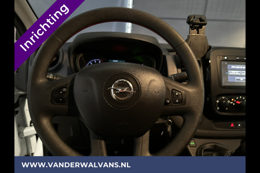 Opel Vivaro 1.6 CDTI 126pk L2H1 Inrichting Euro6 Airco | Imperiaal | Navigatie | LED | Cruisecontrol Trekhaak, Trap, Parkeersensoren, Bijrijdersbank