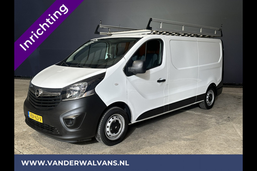 Opel Vivaro 1.6 CDTI 126pk L2H1 Inrichting Euro6 Airco | Imperiaal | Navigatie | LED | Cruisecontrol Trekhaak, Trap, Parkeersensoren, Bijrijdersbank