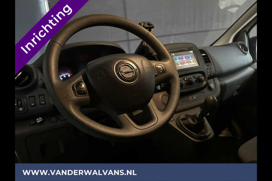 Opel Vivaro 1.6 CDTI 126pk L2H1 Inrichting Euro6 Airco | Imperiaal | Navigatie | LED | Cruisecontrol Trekhaak, Trap, Parkeersensoren, Bijrijdersbank