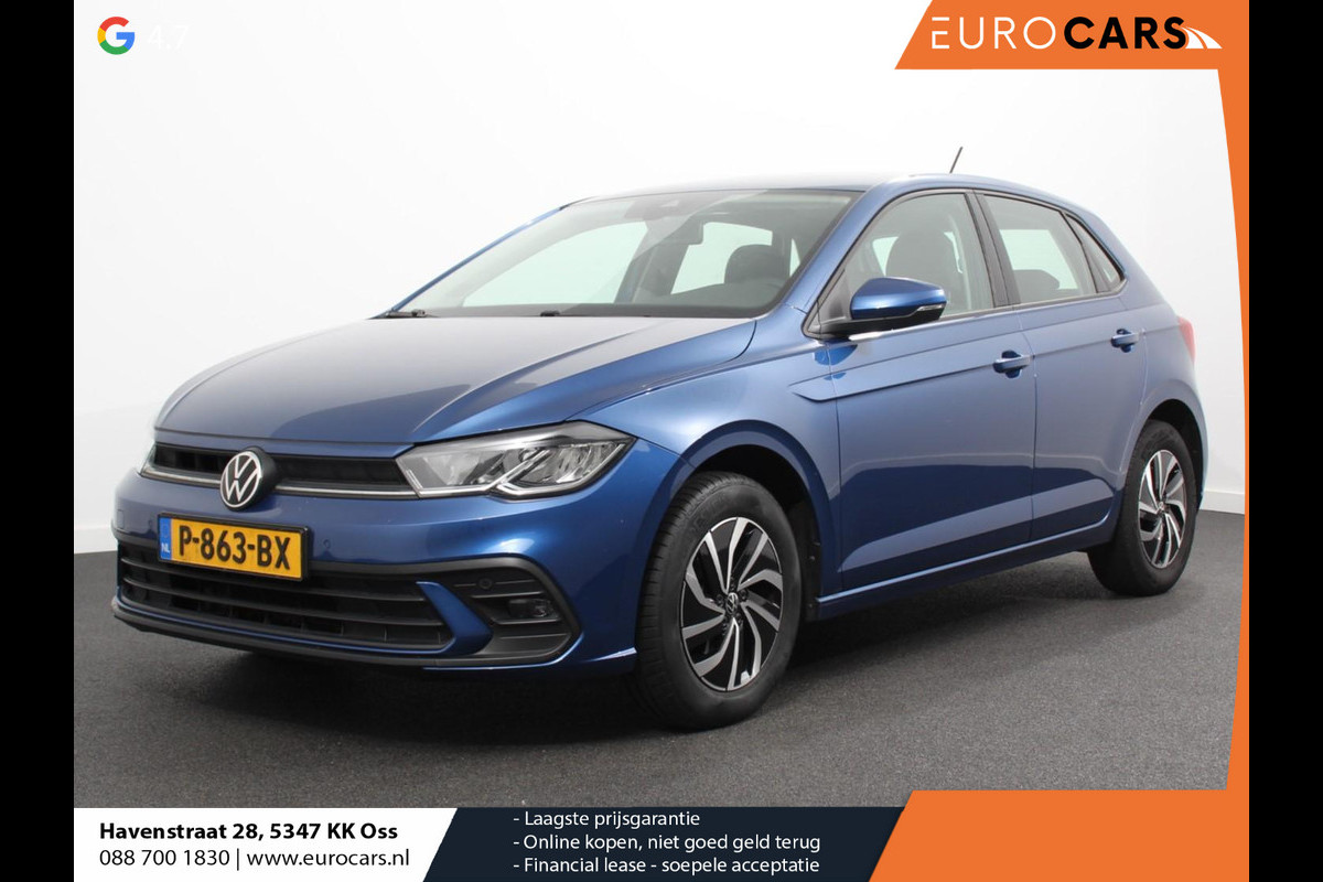 Volkswagen Polo 1.0 TSI Life Nieuw model Navigatie Digitale Cockpit Airco Parkeer sensoren V+A | LED Lichtmetalen Velgen Volkswagen Polo 1.0 TSI Life Nieuw model Navigatie Digitale Cockpit Airco Parkeer sensoren V+A | LED Lichtmetalen Velgen