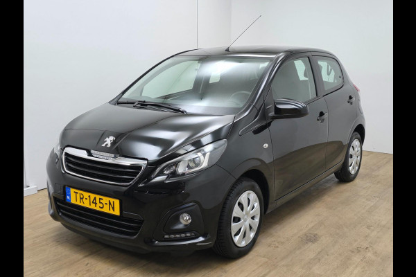 Peugeot 108 Occasion 1.0 VTI met airco en kleur zwart | Tweedehands Peugeot 108 zwart in 5 deurs | Bluetooth audio | incl.Btw