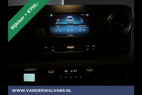Mercedes-Benz Sprinter 316 CDI 164pk L2H2 inrichting 3500kg Trekhaak Euro6 *Rijklaar* Airco | Camera | Apple Carplay Android Auto, Cruisecontrol, Parkeersensoren