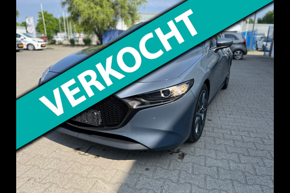 Mazda 3 2.0 e-SkyActiv-G M Hybrid 122 Luxury (BOVAG/RIJKLAARPRIJS) Mazda 3 2.0 e-SkyActiv-G M Hybrid 122 Luxury (BOVAG/RIJKLAARPRIJS)