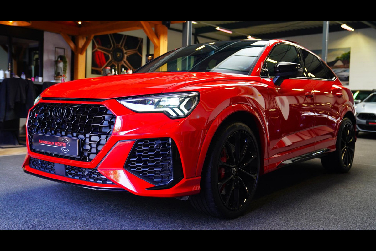 Audi RS Q3 Sportback TFSI RS | Panorama | RS-Zetels | 360 camera | Bang&Olufsen | Adaptieve Cruise | Lane Assist | Applecarplay | Audi RS Q3 Sportback TFSI RS | Panorama | RS-Zetels | 360 camera | Bang&Olufsen | Adaptieve Cruise | Lane Assist | Applecarplay |