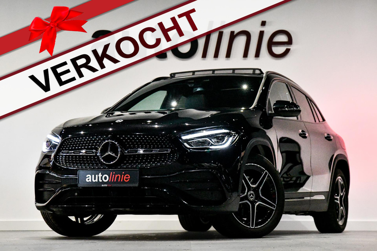 Mercedes-Benz GLA 250 e AMG Plug-In. Pano, Distro+, Carbon, Keyless, Camera, Sfeer, CarPlay! Mercedes-Benz GLA 250 e AMG Plug-In. Pano, Distro+, Carbon, Keyless, Camera, Sfeer, CarPlay!