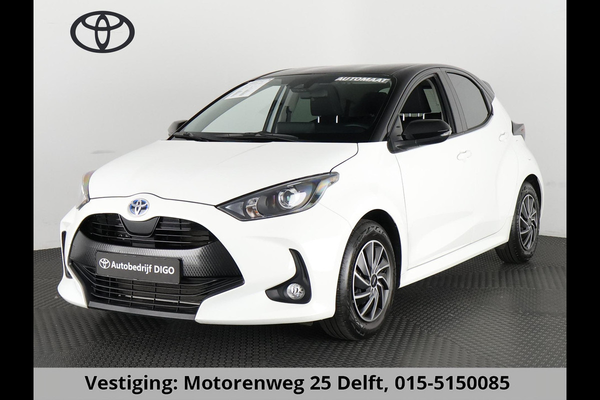 Toyota Yaris 1.5 HYBRIDE BLACK & WHITE GARANTIE 3-2034 AUTOMAAT. CLOUD NAVI. SLECHTS 17.000 KM. Toyota Yaris 1.5 HYBRIDE BLACK & WHITE GARANTIE 3-2034 AUTOMAAT. CLOUD NAVI. SLECHTS 17.000 KM.