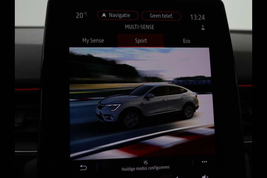Renault Arkana 1.6 E-Tech Hybrid 145 R. S. Line | Stoel & stuurverwarming | Adaptive cruise | Leder/Alcantara | Camera | Carplay | Sfeerverlichting | Full LED
