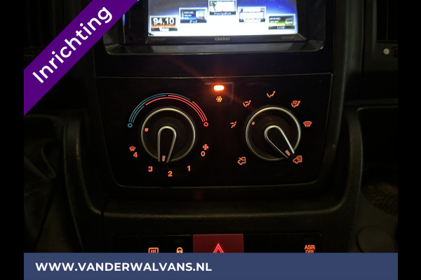 Fiat Ducato 3.0 NP 136pk L4H2 Post NL inrichting Euro6 Airco | Camera sidebars, 270 graden achterdeuren, schappen, doorloopdeur