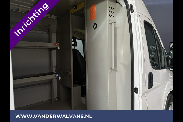Fiat Ducato 3.0 NP 136pk L4H2 Post NL inrichting Euro6 Airco | Camera sidebars, 270 graden achterdeuren, schappen, doorloopdeur