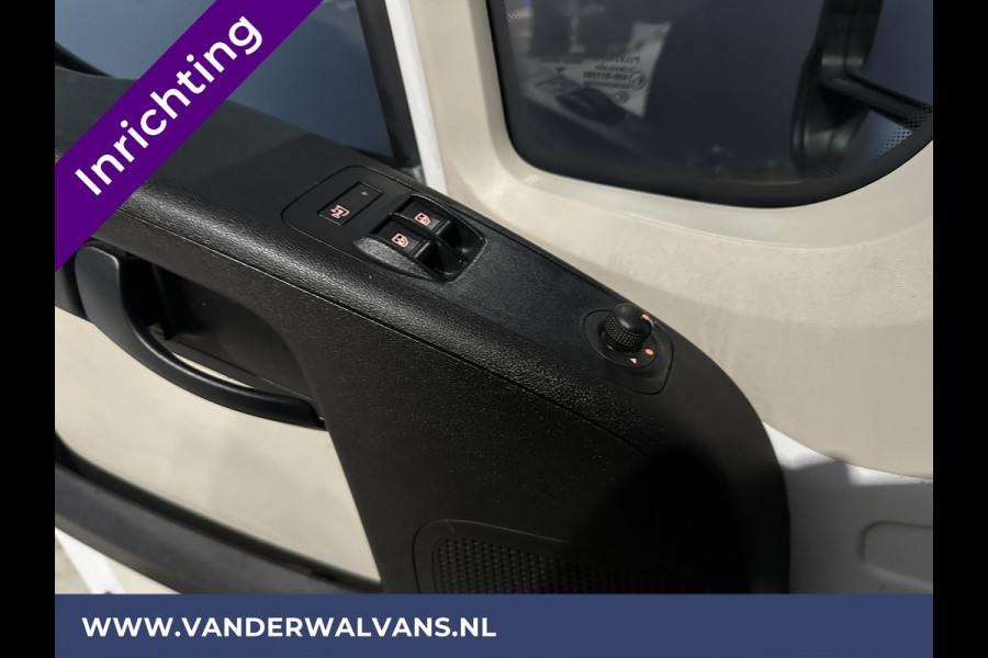 Fiat Ducato 3.0 NP 136pk L4H2 Post NL inrichting Euro6 Airco | Camera sidebars, 270 graden achterdeuren, schappen, doorloopdeur