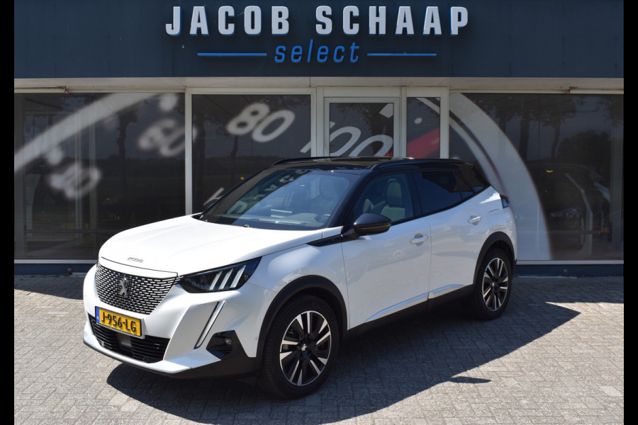 Peugeot e-2008 GT-Line EV 50 kWh / Cruise control / Panoramisch schuifdak / Lane assist