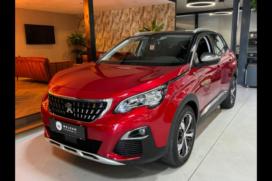 Peugeot 3008 1.2 PureTech Crossway Garantie CarPlay 360 Camera Rijmodussen Parkeerhulp Lane LED Sfeer Cruise Navi Clima Rijklaar