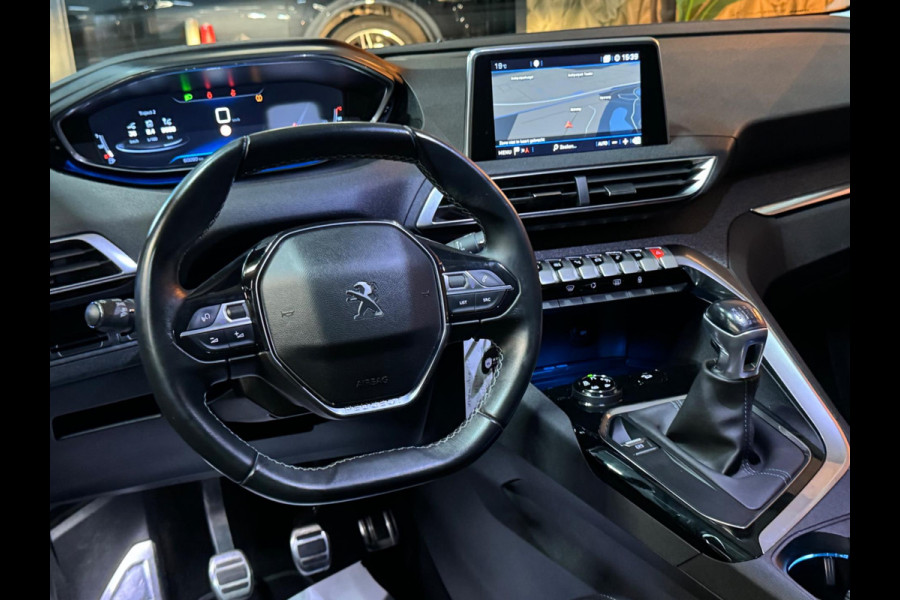 Peugeot 3008 1.2 PureTech Crossway Garantie CarPlay 360 Camera Rijmodussen Parkeerhulp Lane LED Sfeer Cruise Navi Clima Rijklaar