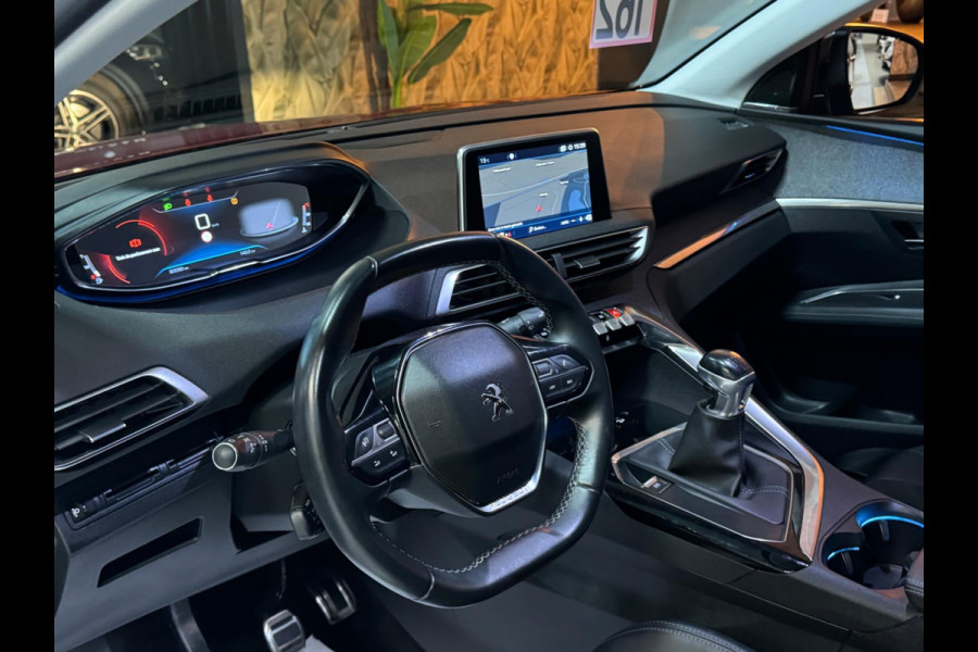Peugeot 3008 1.2 PureTech Crossway Garantie CarPlay 360 Camera Rijmodussen Parkeerhulp Lane LED Sfeer Cruise Navi Clima Rijklaar