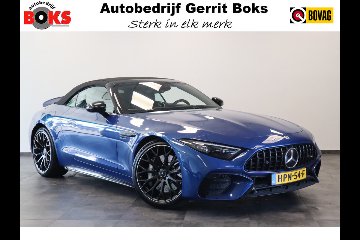 Mercedes-Benz SL-Klasse Roadster AMG 43 Burmester Sfeerverlichting Head-Up Sport Uitlaat 381PK Mercedes-Benz SL-Klasse Roadster AMG 43 Burmester Sfeerverlichting Head-Up Sport Uitlaat 381PK