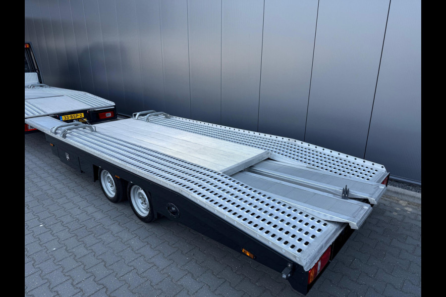 Mercedes-Benz Sprinter 519CDI V6 | 190PK | Luchtvering | Tijhof | 29.543KM NAP | 1e Eigenaar | Autotransporter | Oprijwagen | 2022.