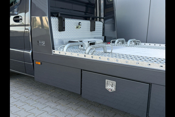Mercedes-Benz Sprinter 519CDI V6 | 190PK | Luchtvering | Tijhof | 29.543KM NAP | 1e Eigenaar | Autotransporter | Oprijwagen | 2022.