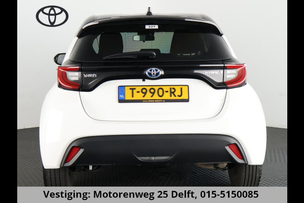Toyota Yaris 1.5 HYBRID DYNAMIC-PACK BI-TONE AUTOMAAT BIJNA 2021. NAVI.CAMERA.LMV.CRUISE GARANTIE TOT 10-2030