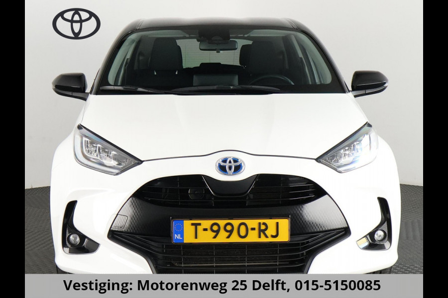 Toyota Yaris 1.5 HYBRID DYNAMIC-PACK BI-TONE AUTOMAAT BIJNA 2021. NAVI.CAMERA.LMV.CRUISE GARANTIE TOT 10-2030