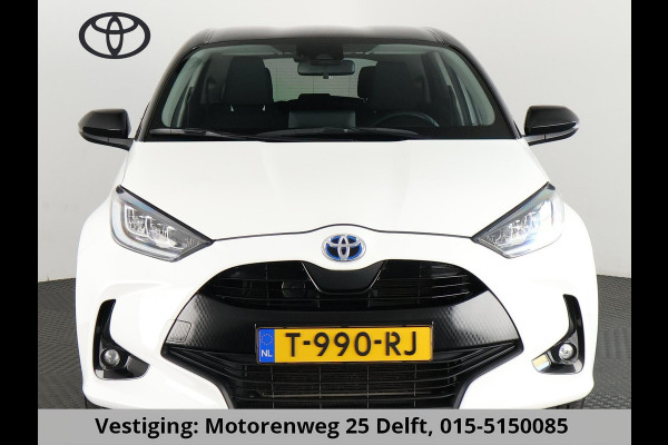 Toyota Yaris 1.5 HYBRID DYNAMIC-PACK BI-TONE AUTOMAAT BIJNA 2021. NAVI.CAMERA.LMV.CRUISE GARANTIE TOT 10-2030