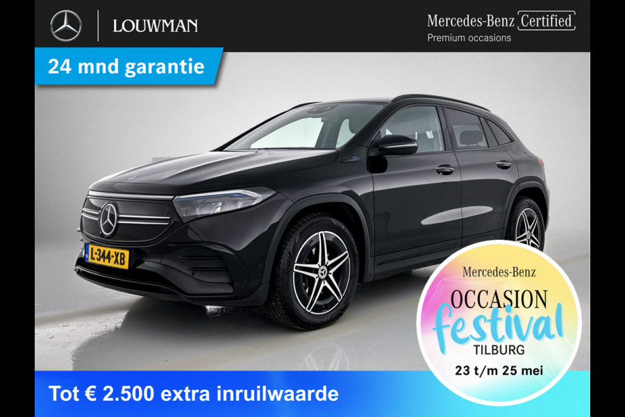 Mercedes-Benz EQA 250 Business Solution AMG 67 kWh | MBUX wide screen | Navigatie | 5 spaaks lichtmetalen velgen | Parking support | Camera | Inclusief 24 maanden MB Certified garantie voor Europa.
