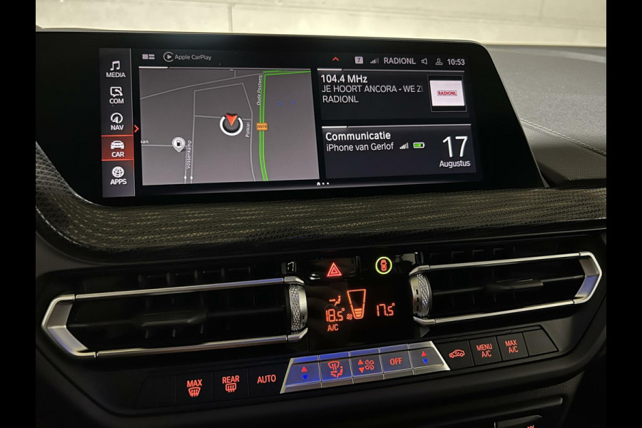 BMW 1-serie 118i Sport Navi Cruise CarPlay Sfeerver Trek NAP